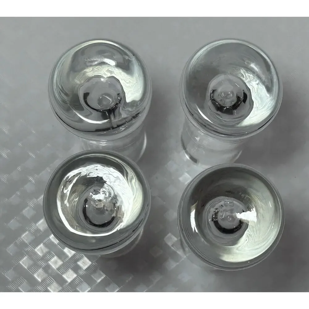 CHEERS MILER ROGASKA CRYSTAL SHOT GLASSES‎ SET OF FOUR